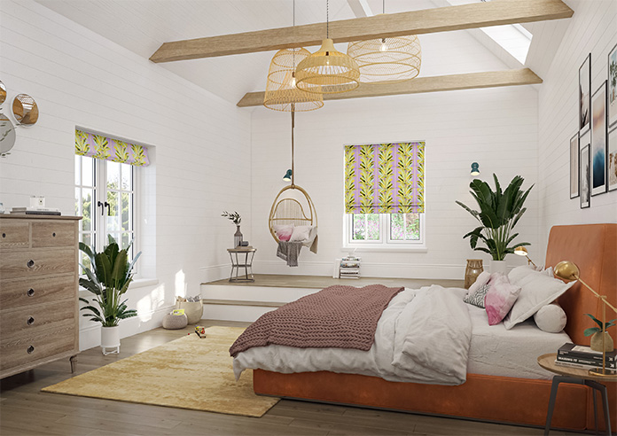 Miami, Yellow - Twist&Fit Roman Blind - Image 6